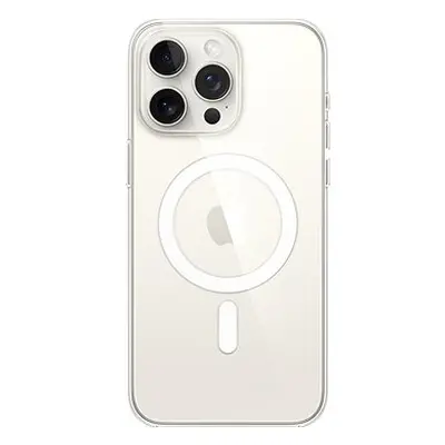 Apple iPhone Pro Max transparent Handyhülle mit MagSafe