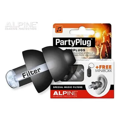 ALPINE PartyPlug Black