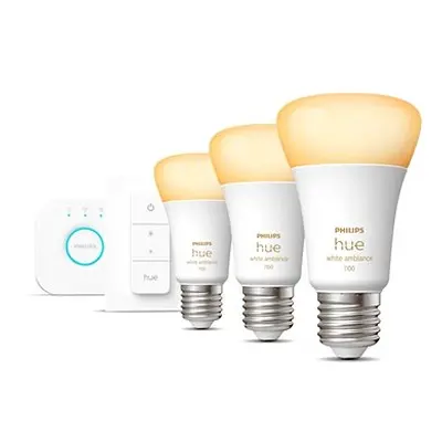 Philips Hue White Ambiance 8W E27 Starter Kit