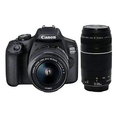 Canon EOS 2000D + EF-S mm f/3.5-5.6 IS II + EF mm f/4-5.6 III