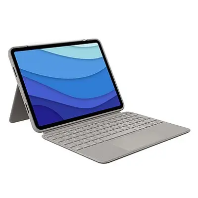 Logitech Combo Touch für iPad Pro 11" (1., 2., 3. und 4. Generation), Sand – US INTL