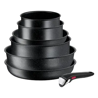 Tefal Ingenio Back Stone 7-teiliges Kochgeschirr-Set L3998702