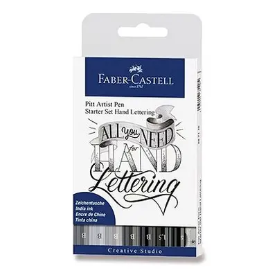 Faber-Castell Pitt Artist Pen Hand Lettering - 9er-Set