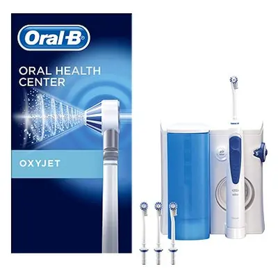 Oral-B Oxyjet MD20 + Oral-B iO Serie White Magnetische Zahnbürste