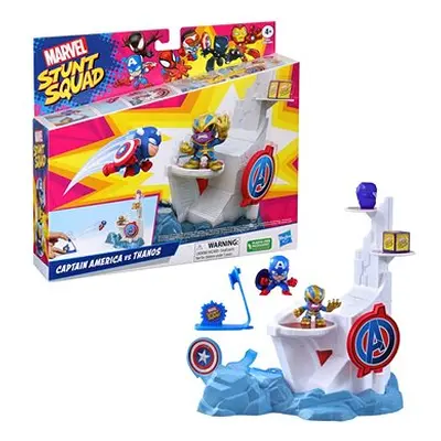 Marvel Stunt and Squad Kapitán Amerika vs. Thanos Spielset