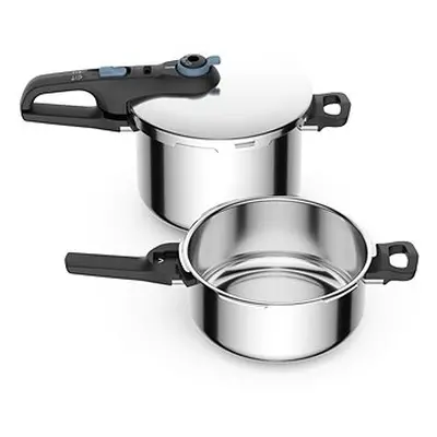 Tefal Secure Trendy P2584301 Schnellkochtopf-Set