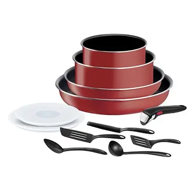 Tefal 12-teiliges Kochgeschirr-Set Ingenio Easy Cook N Clean L1529302