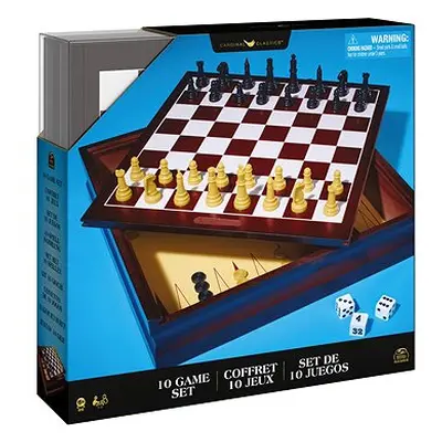 SMG Klassische Spiele Set blau