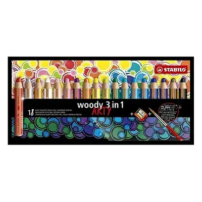 Stabilo Woody ARTY in 18 verschiedene Farben