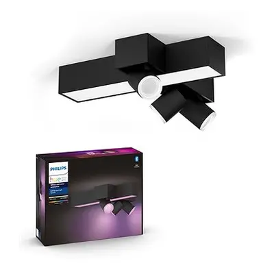 Philips Hue White and Color Ambiance Centris 3L Cross Ceiling Black 50608/30/P7