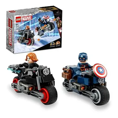 LEGO® Marvel Black Widows & Captain Americas Motorräder