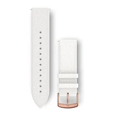 Garmin Quick Release (20 mm) White - Karat Roségold PVD