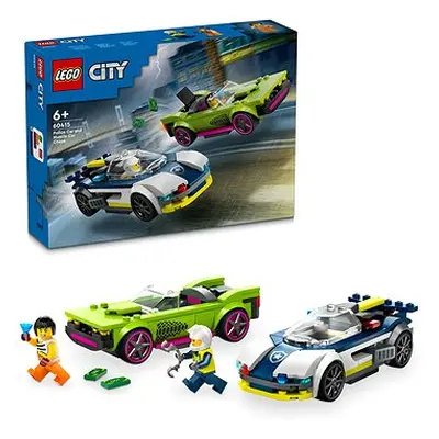 LEGO® City Verfolgungsjagd mit Polizeiauto und Muscle Car