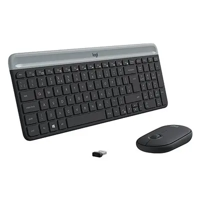 Logitech Slim Wireless Combo MK470 Graphite - US INTL