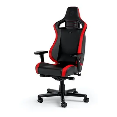 Noblechairs EPIC Compact Gaming Chair - schwarz/karbon/rot