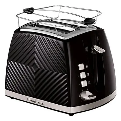 Russell Hobbs Groove 2S Toaster Black