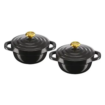 Tefal Air MINI E255S255 Kasserollen-Set mit Deckel - Ø cm - Stück - grau