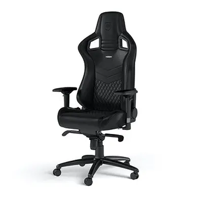 Noblechairs EPIC Genuine Leather Gaming Chair - schwarz