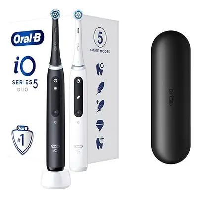 Oral-B iO Series Duo Black/White Magnetische Zahnbürste