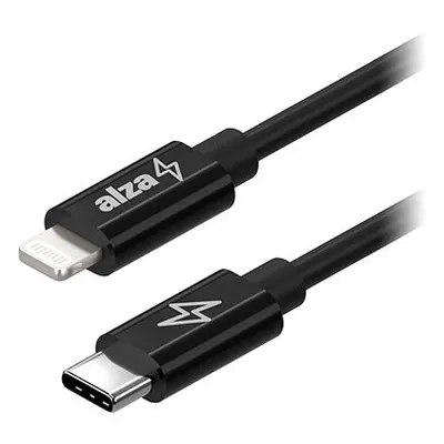 AlzaPower Core USB-C zu Lightning MFi 0,5m schwarz