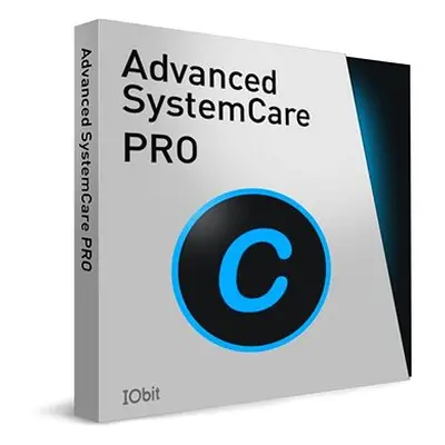 Iobit Advanced SystemCare PRO für Computer für Monate (elektronische Lizenz)