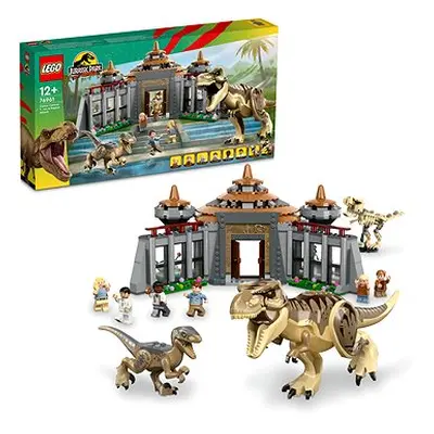 LEGO® Jurassic World Angriff des T.Rex und des Raptors auf das Besucherzentrum