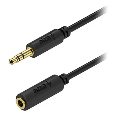 AlzaPower Core Audio 3.5mm Jack (M) to 3.5mm Jack (F) 10m schwarz