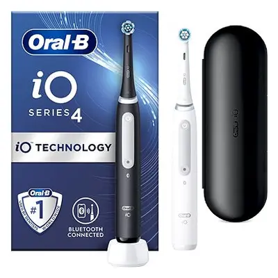 Oral-B iO Series Duo Black/White Magnetische Zahnbürste