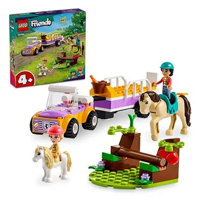 LEGO® Friends Pferde- und Pony-Anhänger