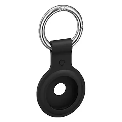 AlzaGuard Silicone Keychain für Airtag schwarz