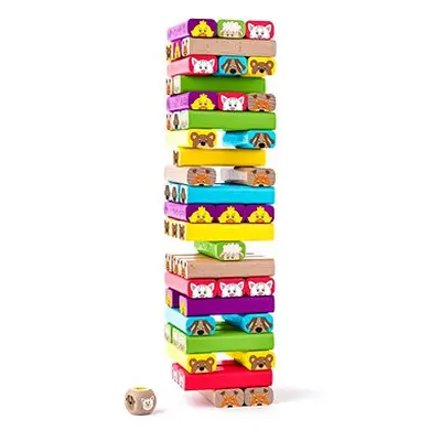 WOODY Tower "Sammy "mit Tieren - Spiel