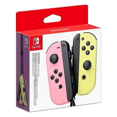 Nintendo Switch Joy-Con Controller Pastel Pink/Yellow