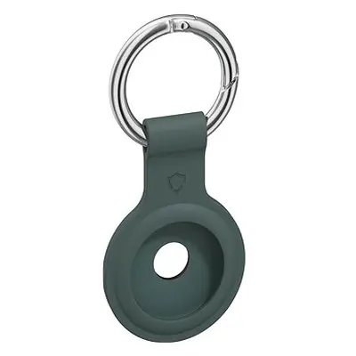 AlzaGuard Silicone Keychain für Airtag grün