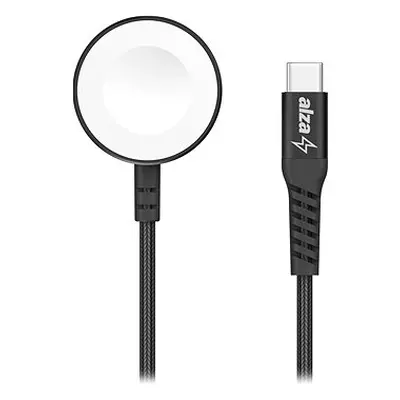 AlzaPower WAC200B Wireless MFi Charger für Apple Watch schwarz
