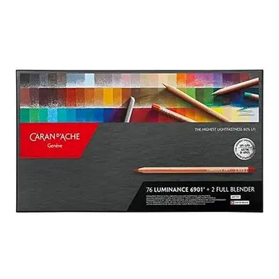 CARAN D'ACHE Luminance 76 Farben + Blender