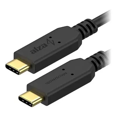 AlzaPower Core USB-C to USB-C 3.2 Gen 100W 0.5m - schwarz