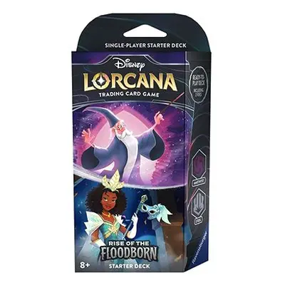 Disney Lorcana: Rise of the Floodborn TCG Starter Deck Amethyst & Steel