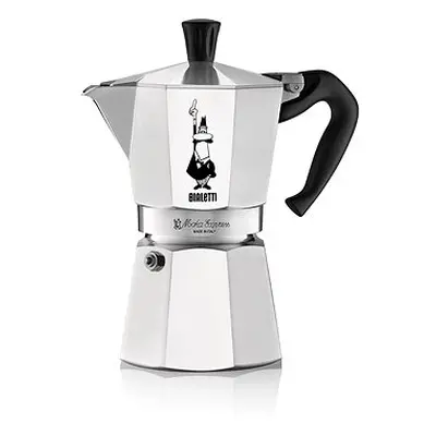 Bialetti Moka Express Portionen, Aluminium