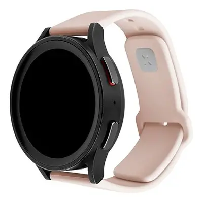 FIXED Silikon-Sportarmband mit Schnellverschluss 20mm für Smartwatch rosa