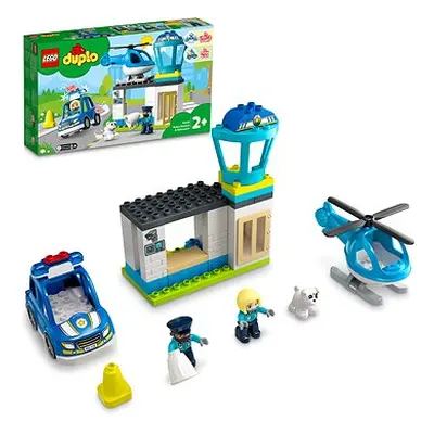 LEGO® DUPLO® Polizeistation mit Hubschrauber