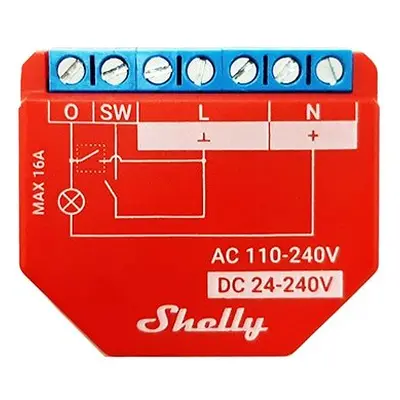 Shelly Plus 1PM, Schaltmodul, WiFi