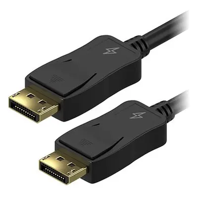AlzaPower Core DisplayPort 1.2 4K, abgeschirmt 3m schwarz