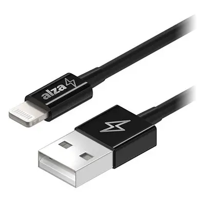 AlzaPower Core Lightning MFi (C189) - m - schwarz