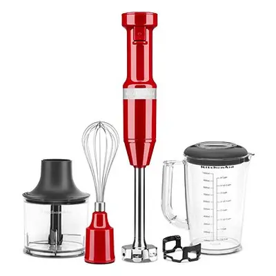 KitchenAid Stabmixer mit Zubehör, Royal Red