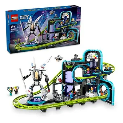 LEGO® City Achterbahn mit Roboter-Mech