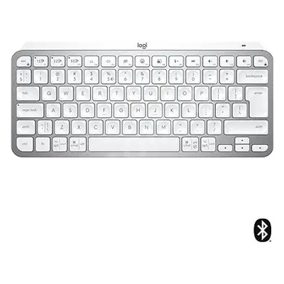 Logitech MX Keys Mini For Mac Minimalist Wireless Illuminated Keyboard, Space Grey - US INTL