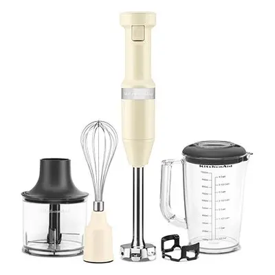 KitchenAid Stabmixer mit Zubehör, Mandel