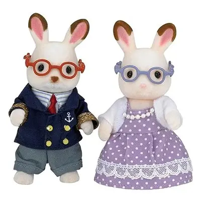 Sylvanian Families Schokoladenhasen: Großeltern Else und Reinhard