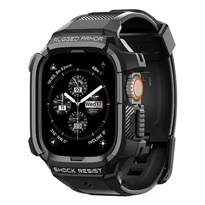 Spigen Rugged Armor Pro Schwarz Apple Watch Ultra 2/Ultra 49mm