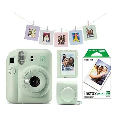 Fujifilm Instax Mini Green + Mini ACC Kit + 2x10 Film